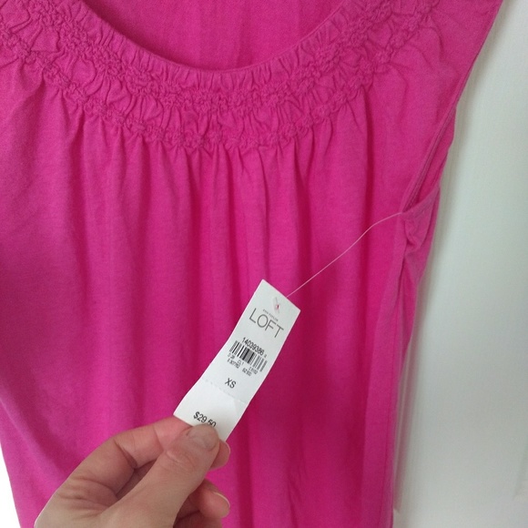 Pink LOFT  Top - Picture 3 of 4